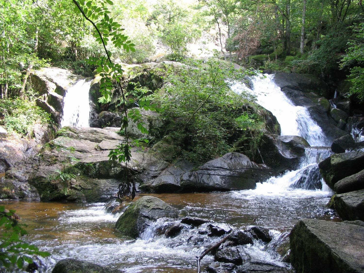Cascade of the Pisserotte in Arfeuilles