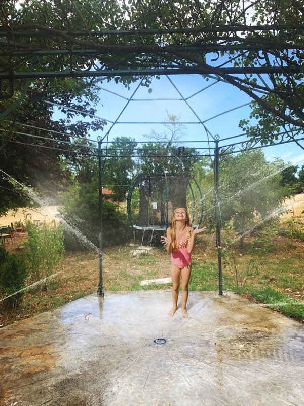 Le jeu d'eau
